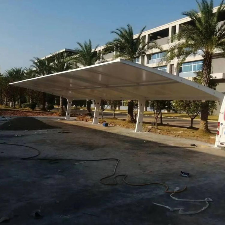 长沙膜结构汽车棚