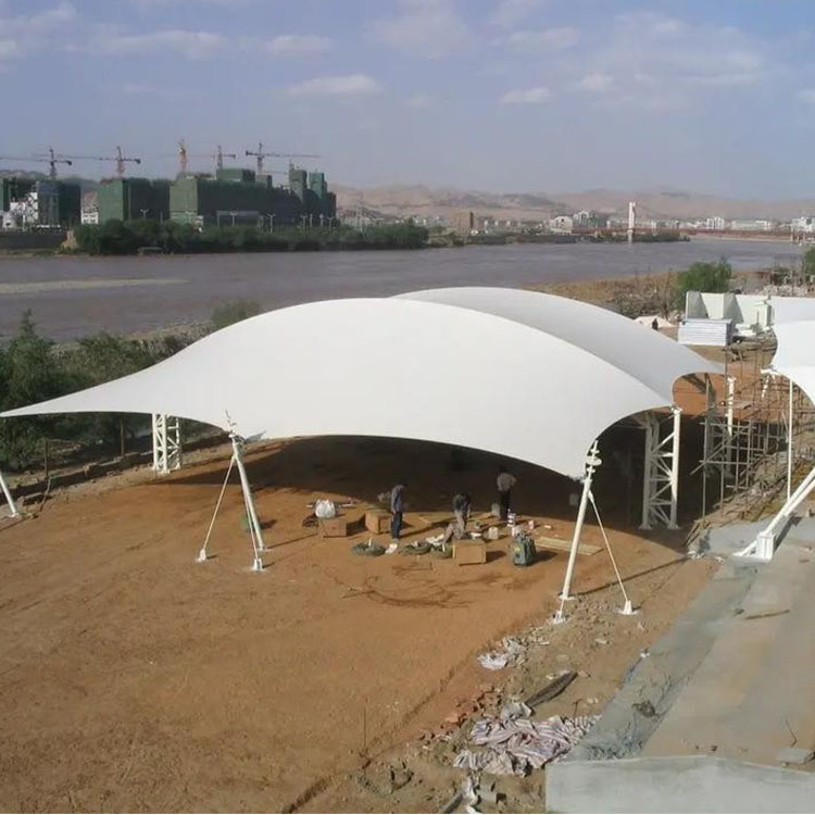 长沙膜结构汽车棚